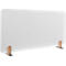 egamaster séparateur de table pour tableau blanc Elements, acier émaillé, y compris 2 supports de pied, L 1200 x H 600 x P 11 mm